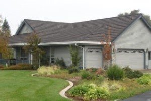 stone roof house